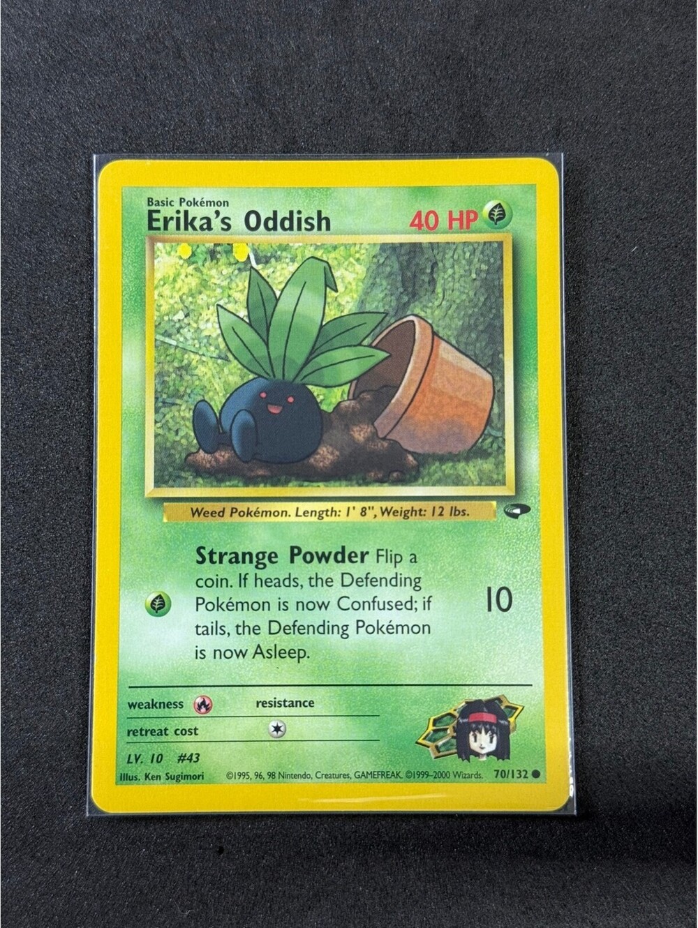 Erika's Oddish Gym challenge Card 70/132
